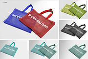Nylon Net Mesh Shopping Tote Mockup, a Packaging Mockup by INCDesign (Thumbnail 4 of 22)
