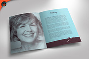 Funeral Program 20 Lavender Orchids, a Brochure Template by SeraphimChris (Thumbnail 2 of 5)