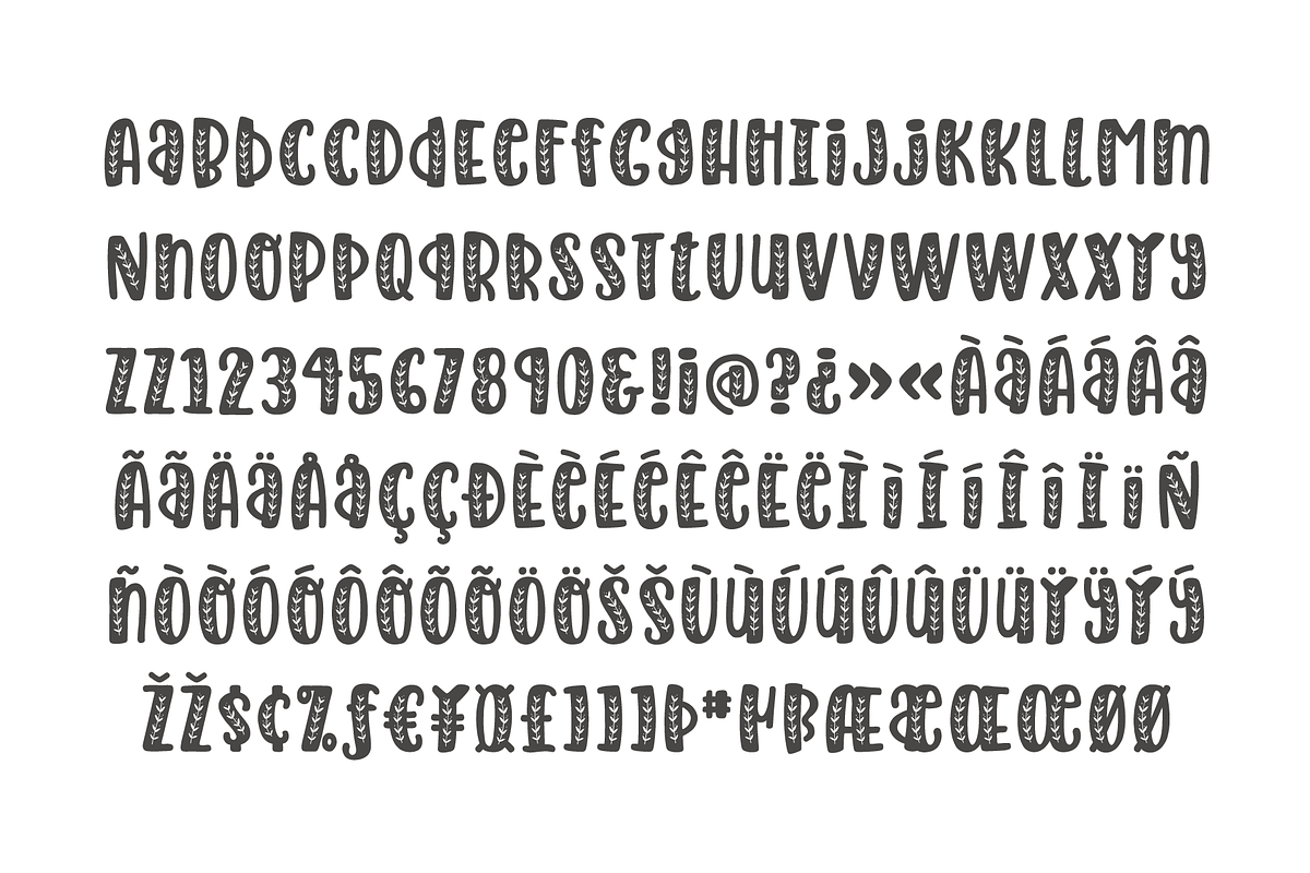 Acres Font preview 6