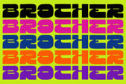 Hey Bold - Display Font, a Sans Serif Font by giemons™ (Thumbnail 5 of 8)