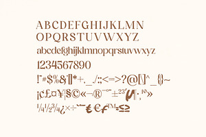 Esthetique Modern Serif Font LS