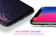 (INTRO SALE) iPhone XS and XS Max, an iPhone Mockup by RadekBroz (Thumbnail 3 of 10)