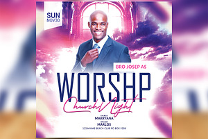Church Flyer, a Flyer Template by Poushe Design