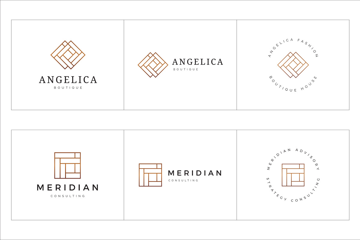 300 Geometric Premade Logo Bundle, a Branding & Logo Template by XpertgraphicD (Photo 41 of 63)