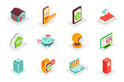 Isometric Icons Pack, a Duotone Icon by alexdndz (Thumbnail 18 of 21)