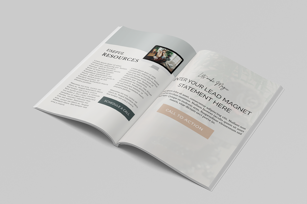 Lead Magnet eBook Template 14 Pages, a Magazine Template by Social Assumptions (Photo 10 of 13)