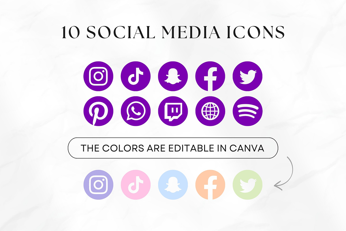YouTube Branding Kit For Canva, a Social Media Template by OniriqveDesigns (Photo 9 of 10)
