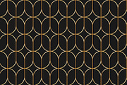Gold Art Deco Seamless Pattern, a Texture Graphic by Elena Pimukova (Thumbnail 2 of 3)