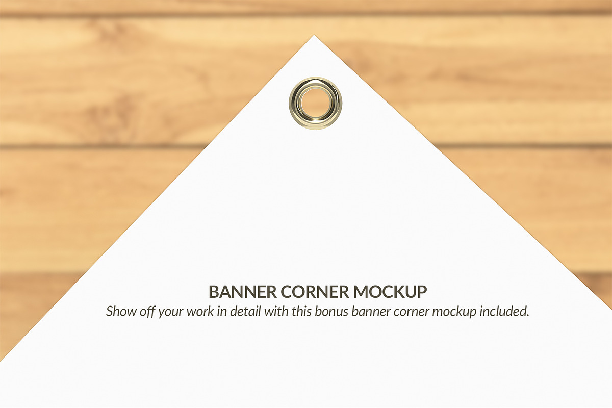 Grommets Mockup, an Object Graphic by IFBdesign (Photo 3 of 5)