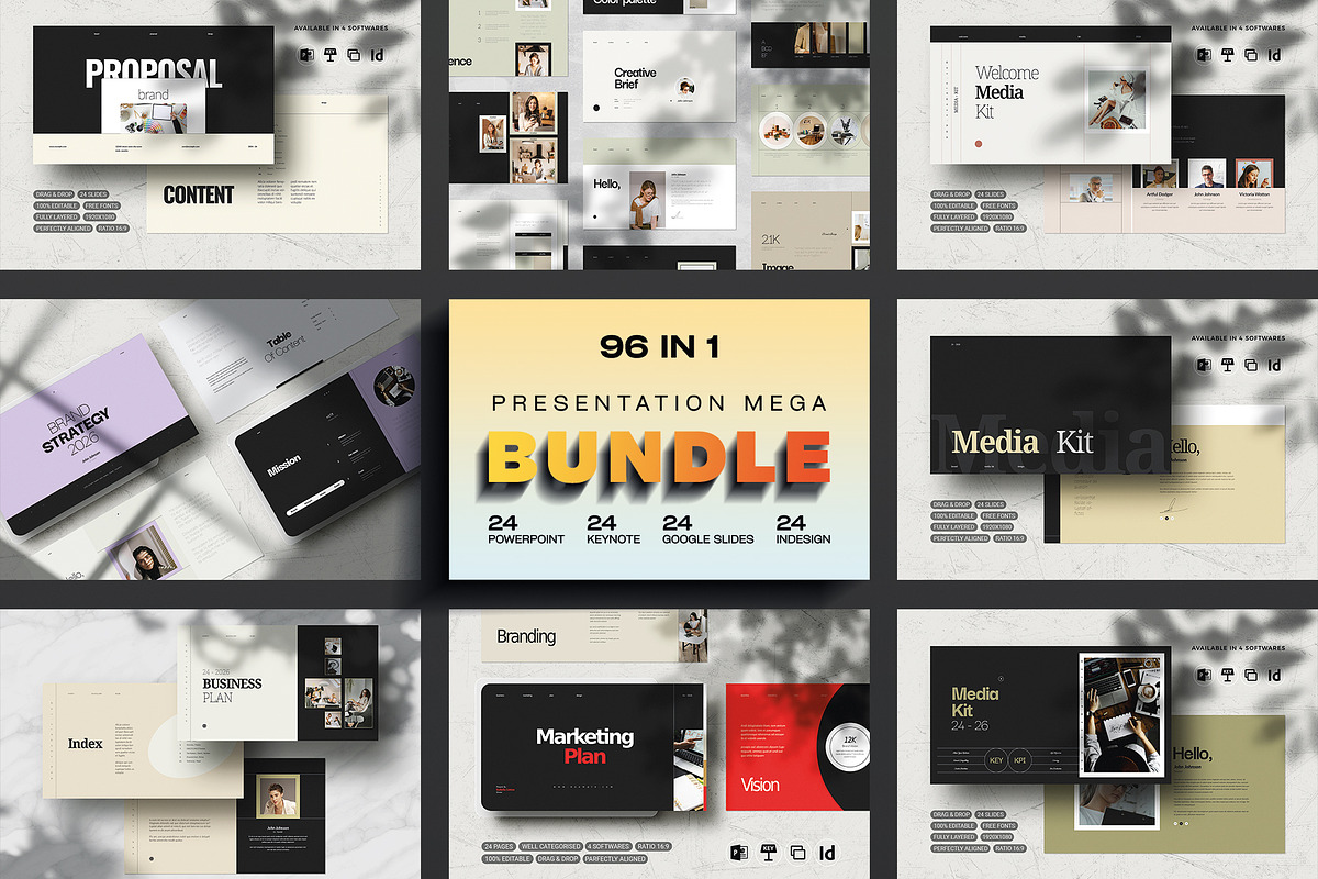 Best Branding Presentation Bundle