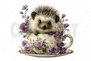 Spring Peeking Animals Clipart, an Illustration by Craft Nest (Thumbnail 10 of 12)