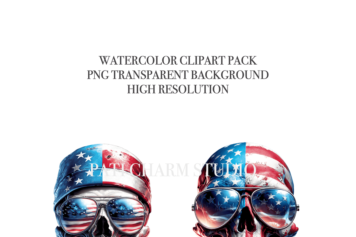 Veterans Day Clipart, a Decorative Illustration by Pati Charm Studio (Photo 5 of 7)