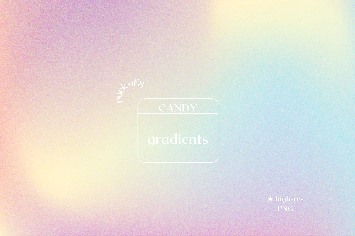 COTTON CANDY - grainy gradients, a Texture Graphic by dunagency (Photo 1 of 7)