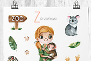 Cute Alphabet Professions. Part 2, an Object Graphic by Kate_Rina (Thumbnail 14 of 17)