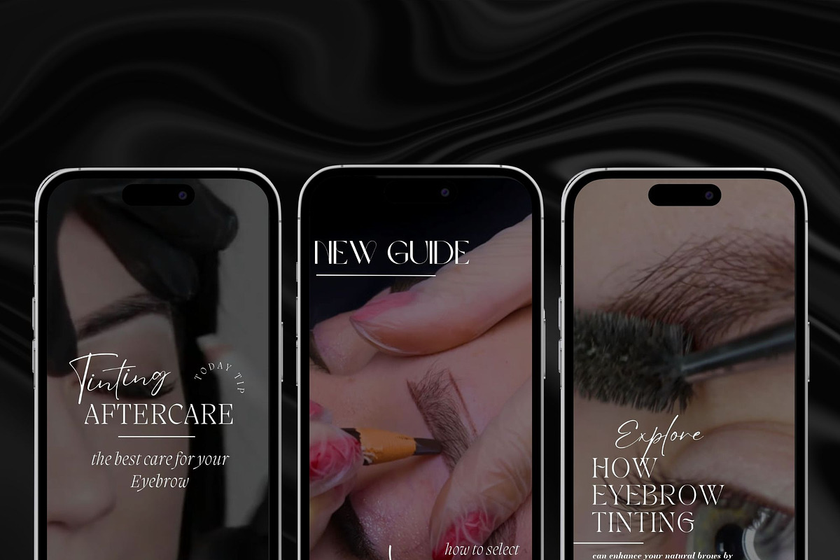 Brow Tech Instagram Video Reels, a Social Media Template by design4social (Photo 4 of 9)
