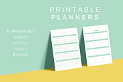 Printable Planners BUNDLE 2020, a Stationery Template by Suphansa (Thumbnail 2 of 17)