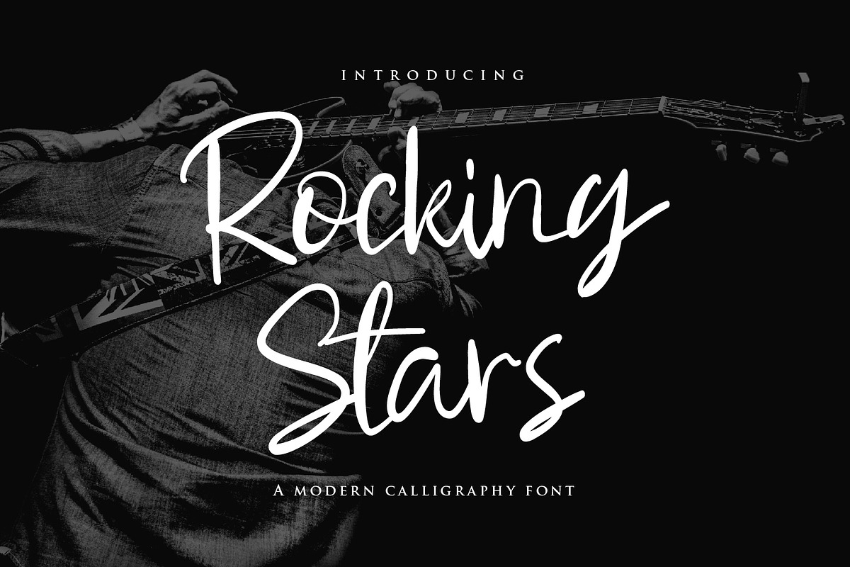 Rocking Stars - Handwriten Script, a Script Font by Nahar_std (Photo 1 of 8)