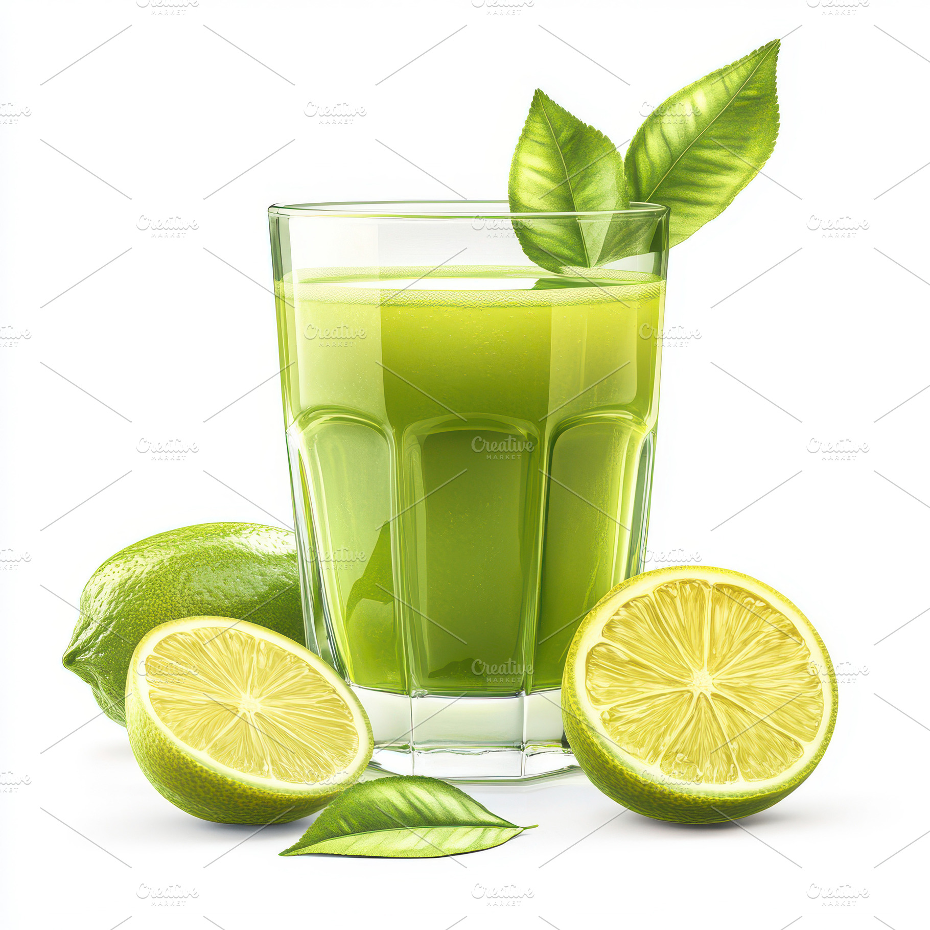 Refreshing Lime Juice Glass Limes Le, a Food & Drink Photo by Pixeness Studio