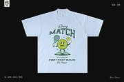 Retro Tennis Ball T-Shirt Bundle, a Sport Illustration by shaondesigns (Thumbnail 3 of 5)