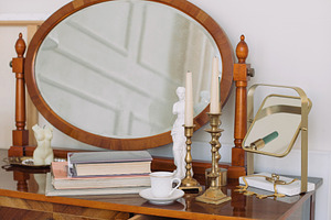 Vintage Dressing table with mirror