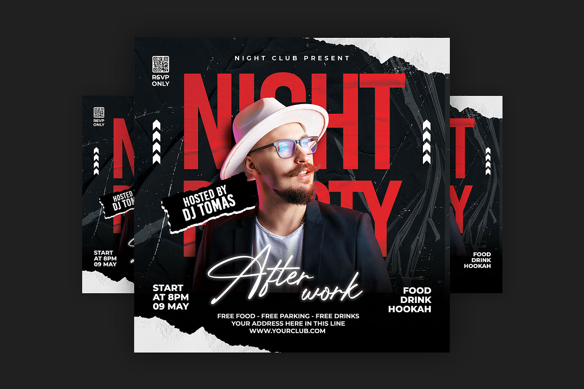 Dance to the flyer rhythm!, a Flyer Template by CocoDesign (Photo 1 of 2)