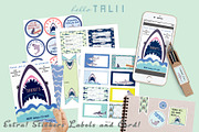 SHARK ATTACK VECTOR BUNDLE, an Illustration by Hello Talii (Thumbnail 8 of 9)