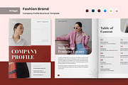 Fashion Business Company Profile, a Brochure Template by twinstd (Thumbnail 1 of 6)