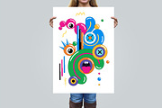Geometric Cartoon Abstraction 01., a Decorative Illustration by KENO Mascots (Thumbnail 3 of 3)