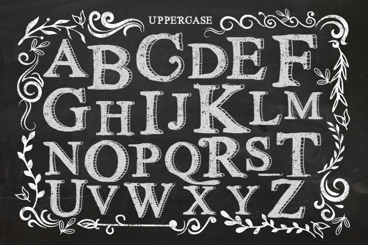Queen Chalkfoam, a Serif Font by iyhulmonsta (Photo 2 of 11)