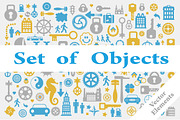 Set of vector objects