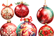 Watercolor Ornaments Clipart, an Object Graphic by ArtisticTimberStudio (Thumbnail 2 of 2)