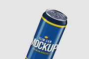Realistic Slim Can Mock-up, a Print Template by Propex (Thumbnail 16 of 17)
