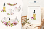 THYME tea. Watercolor set, a Food Illustration by Tata Pilip (Thumbnail 2 of 6)