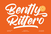 Bently Rittero Handwritten Font