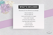 Resume/CV, a Resume Template by Mr-Template (Thumbnail 4 of 4)