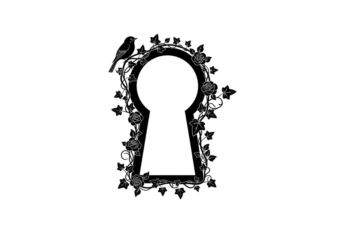 Floral Keyhole Frame SVG Bundle, an Illustration by Designs_River (Photo 30 of 31)