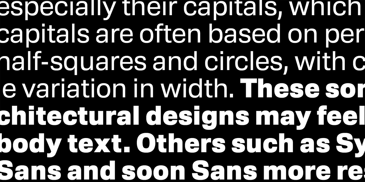 Trada Sans, a Sans Serif Font by Hoftype (Photo 7 of 14)
