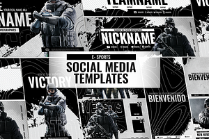 E- Sports Social Media Template