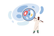 Scientists conduct research concept, a Healthcare Illustration by Good Studio (Thumbnail 10 of 10)