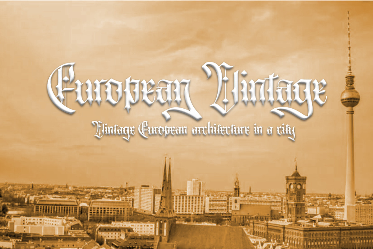 Qualzharo, a Blackletter Font by Danafont.co (Photo 9 of 10)