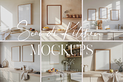 Scandi Kitchen Mockup Bundle, a Household Mockup by The White Space Co. (Thumbnail 1 of 9)