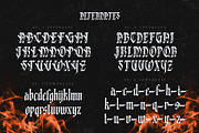 Black Dakota Typeface, a Blackletter Font by alit design (Thumbnail 4 of 15)