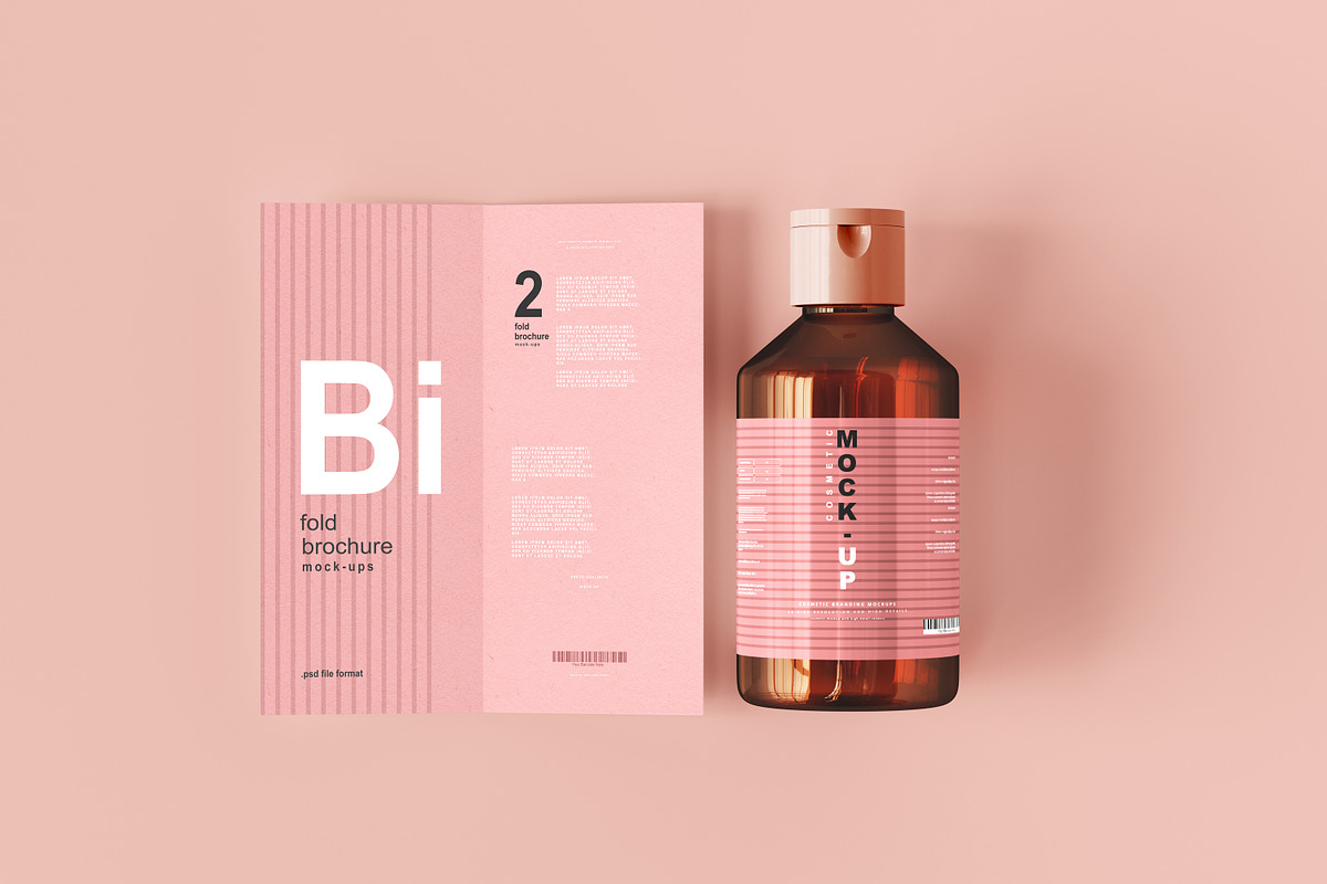 250+ Cosmetic Branding Mockup Bundle, a Cups & Container Mockup by pmvch (Photo 67 of 273)
