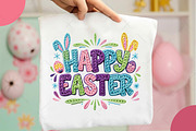 Faux Yarn Happy Easter Png, an Illustration by OK Design (Thumbnail 3 of 6)