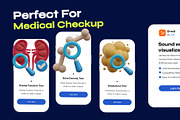 Medical Checkup 3D Icon Pack, an Environmental 3D Model by orenjidesign (Thumbnail 1 of 8)