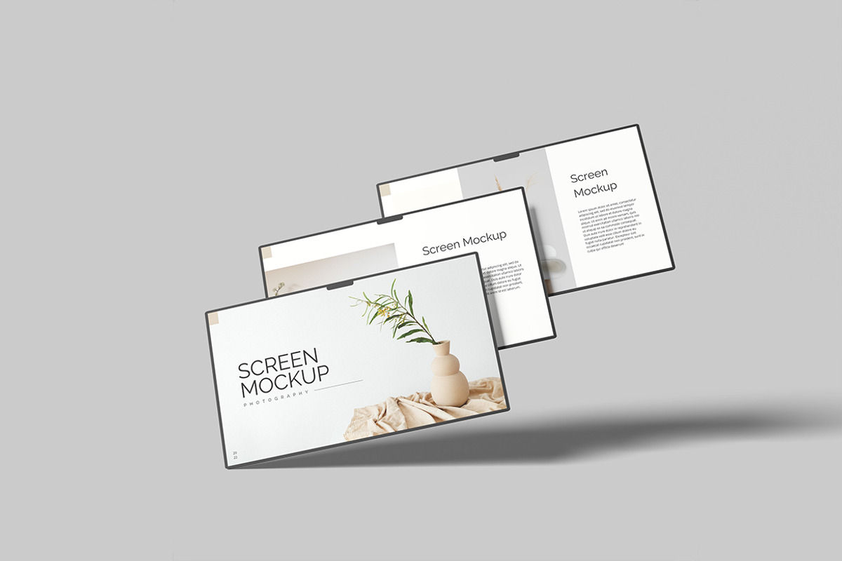Website Screen Mockup, an Advertising Mockup by ianmikraz (Photo 5 of 5)