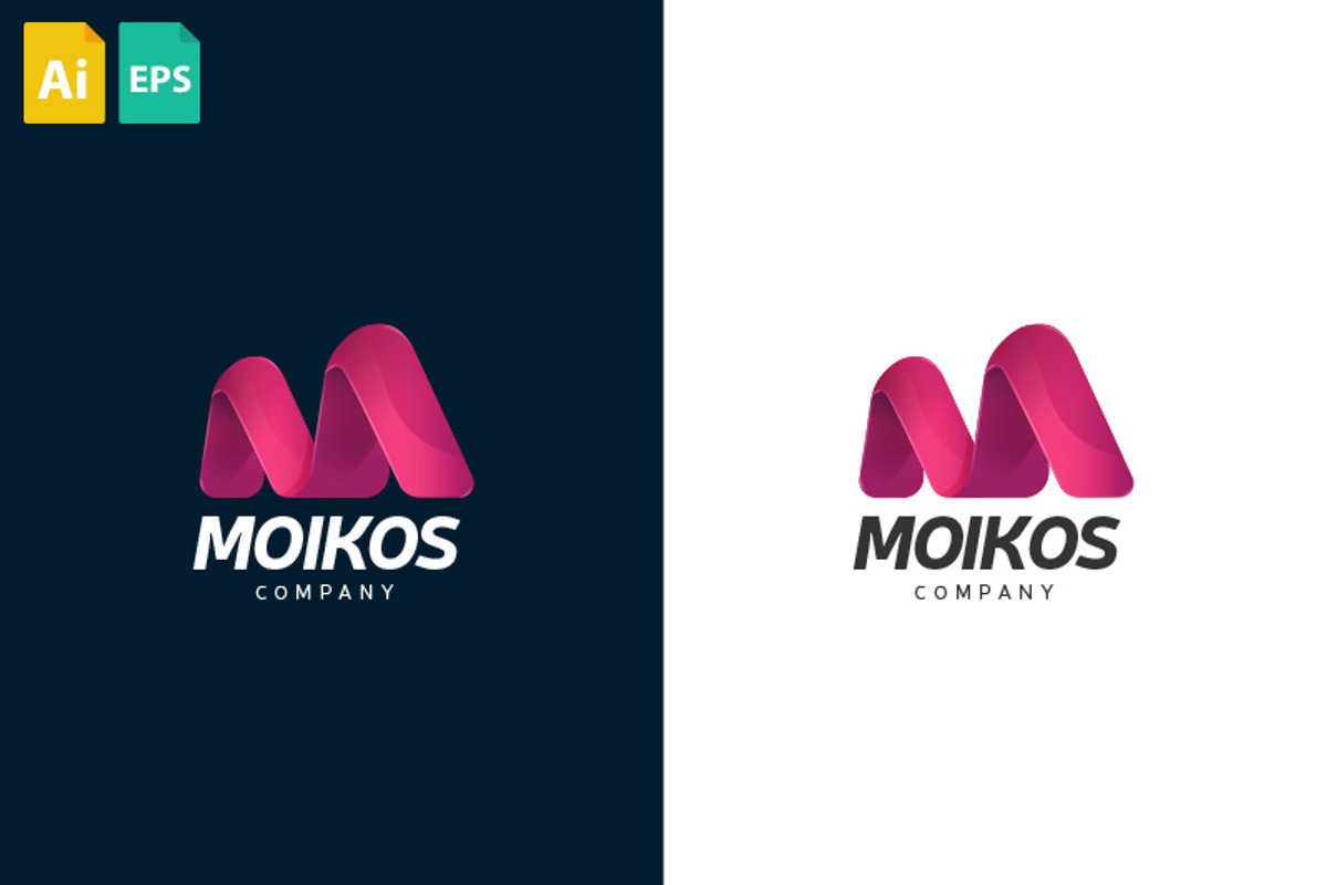 Moikos Logo, a Branding & Logo Template by Schneider Design Store (Photo 2 of 2)