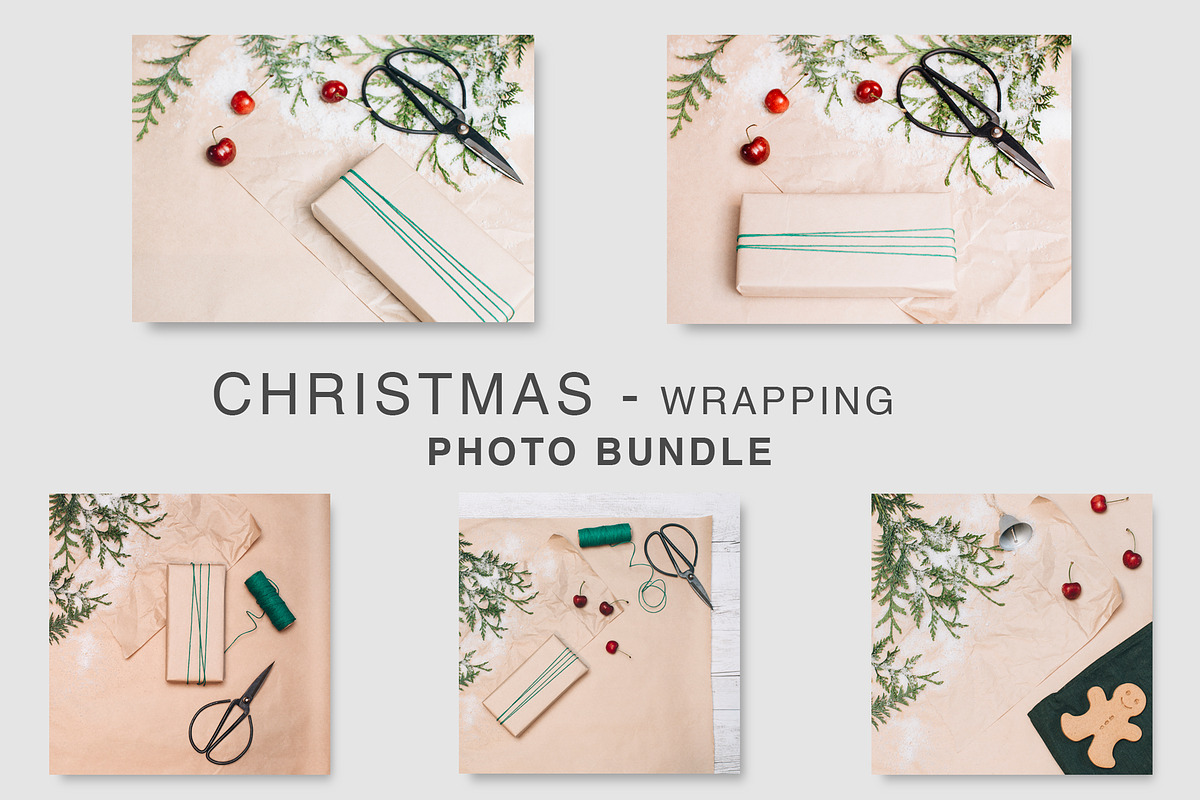 Christmas Bundle - Wrapping, a Social Media Template by Knox Stock (Photo 1 of 2)