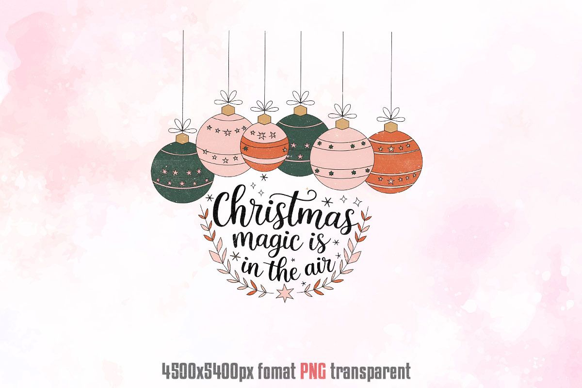 Boho Christmas Sublimation Bundle, an Object Graphic by GlitterCraft (Photo 8 of 21)