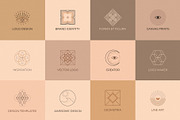 Forms, shapes vector logo elements, an Object Graphic by Olya Creative (Thumbnail 4 of 16)